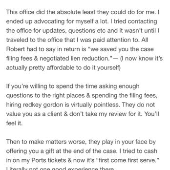 Redkey Gordon Law - Posted this review an hour ago. - Personal Injury Law Near Me - Stockton, California Redkey Gordon Law - Posted this review an hour ago. - Personal Injury Law Near Me - Stockton, California
