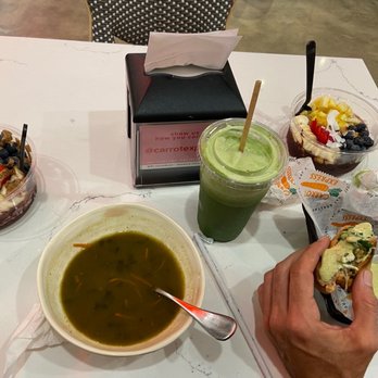 Carrot Express - lentil soup, juice, wrap, açaí bowl - Salad Near Me - Doral, Florida