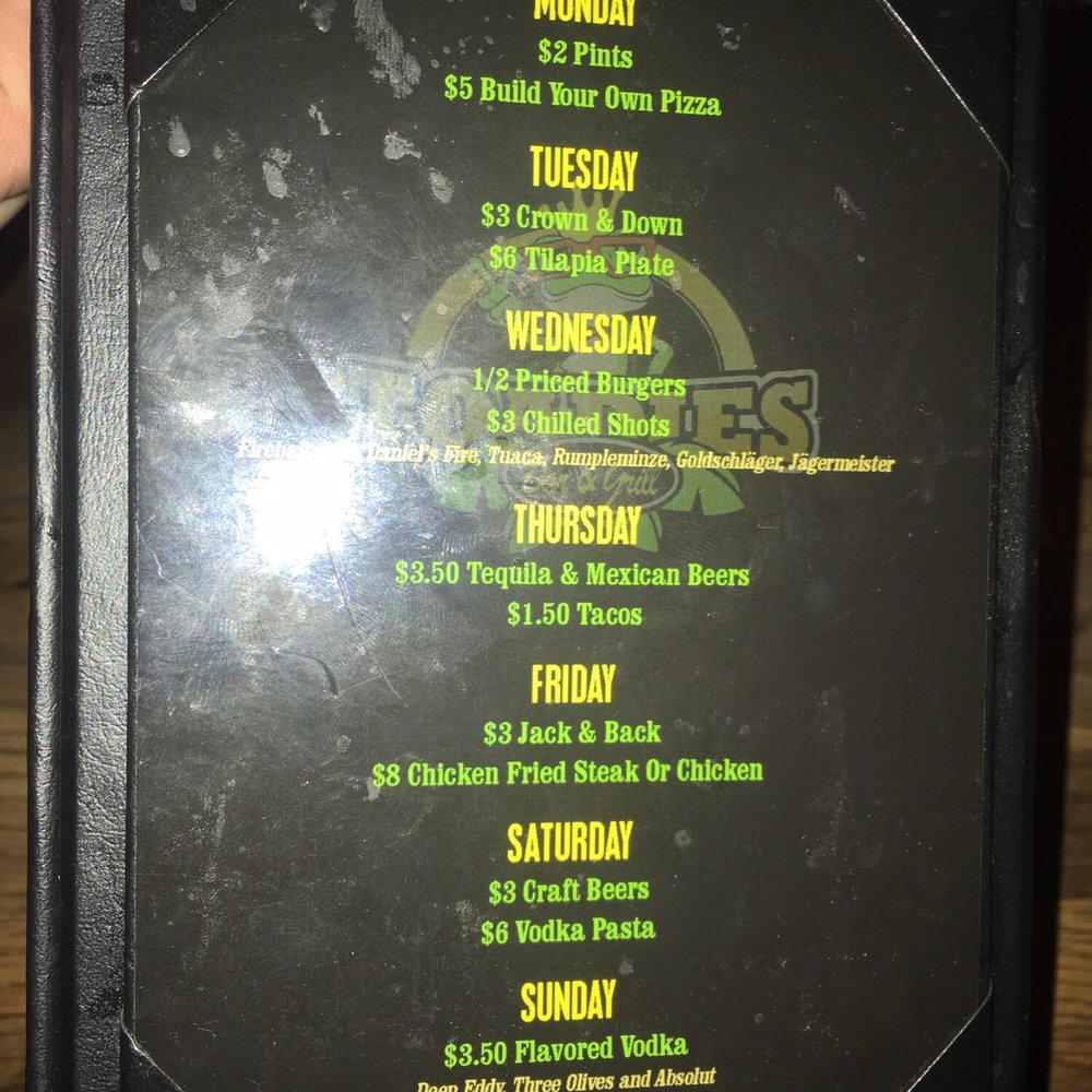 Toadies Bar & Grill - Specials - Bars Near Me - Bedford, Texas Toadies Bar & Grill - Specials - Bars Near Me - Bedford, Texas
