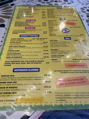 Menu photo 3 Taco Beach Shack Hollywood, FL Menu photo 3 Taco Beach Shack Hollywood, FL