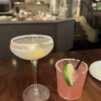 Nick's South Lake Avenue - Lemon Drop and Spicy Jalapeño Margarita - American Near Me - Pasadena, California Nick's South Lake Avenue - Lemon Drop and Spicy Jalapeño Margarita - American Near Me - Pasadena, California