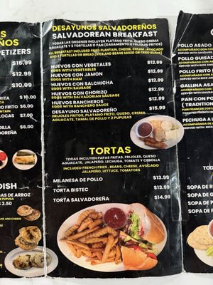 Menu photo 5 El Sabor Salvadoreño Red Bank, NJ