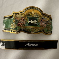 One of the many great cigars at Holy Sh'mokes.