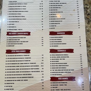 Pho 88 - New Menu - Vietnamese Near Me - San Antonio, Texas