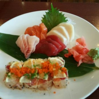Sushi Katana - Sashimi platter and oasis roll. - Sushi Bars Near Me - Orlando, Florida Sushi Katana - Sashimi platter and oasis roll. - Sushi Bars Near Me - Orlando, Florida