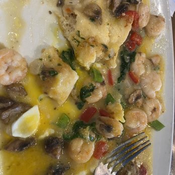 Another Broken Egg Cafe - Shrimp Benny - American Near Me - Orlando, Florida