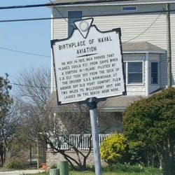 Birthplace of Naval Aviation Historical Marker