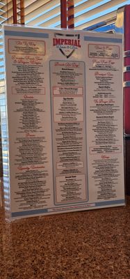 Menu photo 1 Imperial Diner Freeport, NY