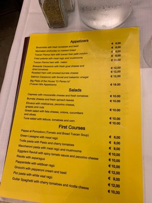 Menu photo 2 Trattoria da Tito Florence, FI Menu photo 2 Trattoria da Tito Florence, FI