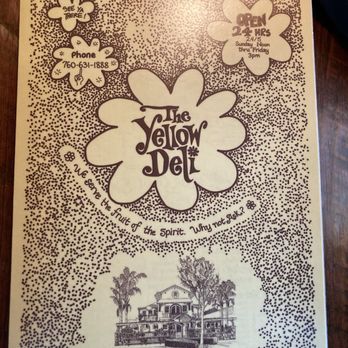 The Yellow Deli - Menu - Sandwiches Near Me - Vista, California