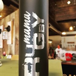 Mad River Laser - Tall double wall tumblers are a HIT with the #rugbymoms. Blank tumblers are available and ready for customization today!
