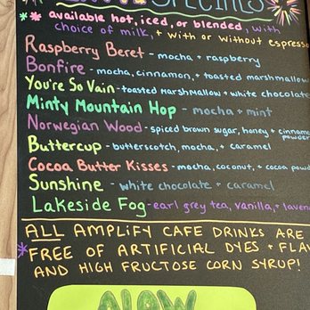 Amplify Cafe - Wide-ranging and fun menu - Coffee & Tea Near Me - Port Washington, Wisconsin