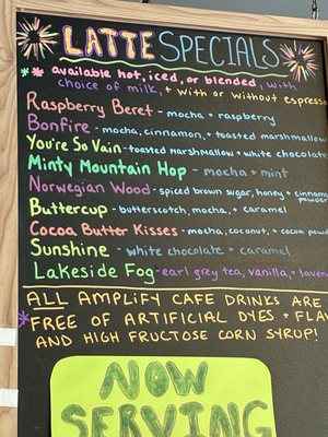 Menu photo 2 Amplify Cafe Port Washington, WI