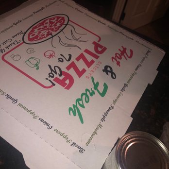 Slicey's Pizza - Pizza box - Salad Near Me - Los Angeles, California