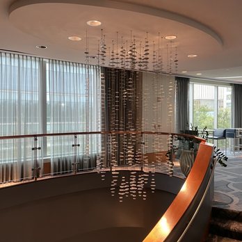 Renaissance Boston Seaport District - 3rd floor area staircase - Hotels Near Me - Boston, Massachusetts