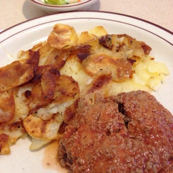 Pete's Restaurant - Meatloaf, home fries, cole slaw. - Breakfast & Brunch Near Me - Canton, Ohio