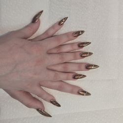 Great Nails Elk River - Girl time with my kid.  Great job Mary and Ken