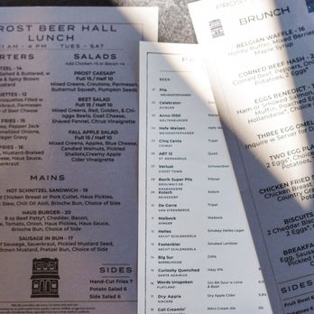 Prost Beer Hall - Menu - Cocktail Bars Near Me - Elk Grove, California Prost Beer Hall - Menu - Cocktail Bars Near Me - Elk Grove, California