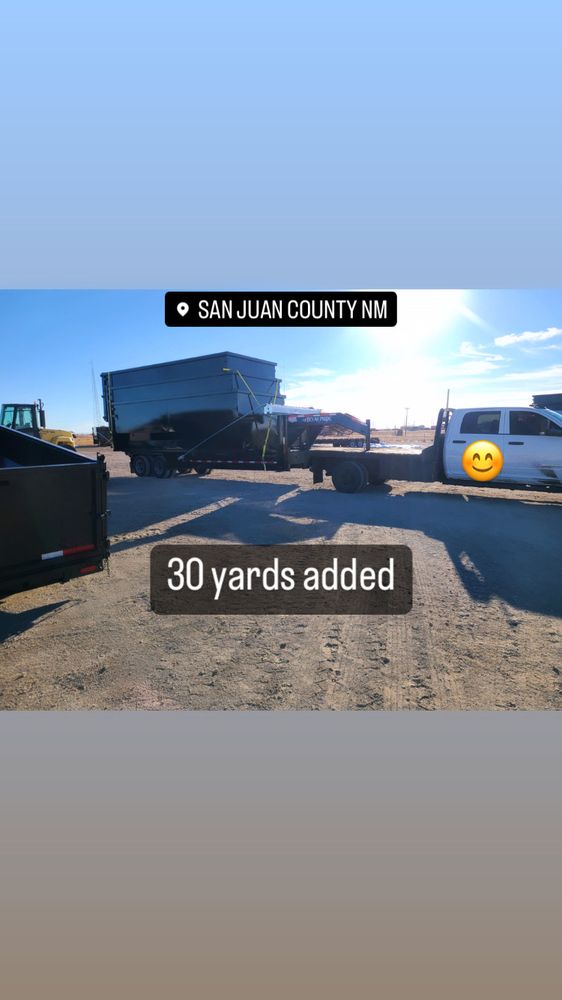 SAN JUAN SERVICES Request a Quote Waterflow, New Mexico Dumpster