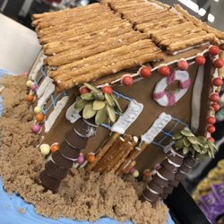 Sprouts Farmers Market - Bakery staff had a contest--- how cute is this 2018 house