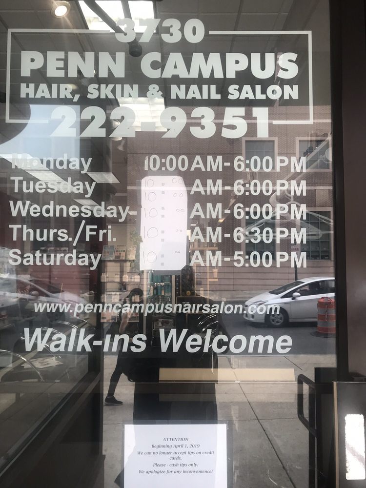 PENN CAMPUS HAIR SKIN & NAIL SALON 44 Reviews Hair Salons 3730