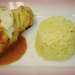 Chicken breast with brie