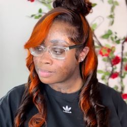 Diva Rosé Hair Lounge - Perfect Up do Wig install at Diva Rose Hair Lounge. Hair Salon Located in Los Angeles Sylmar