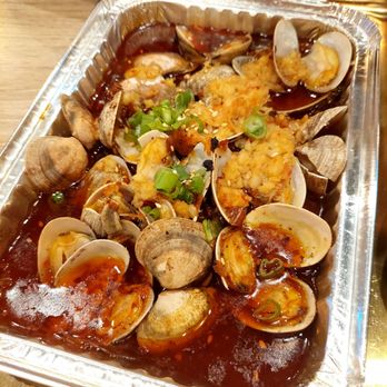 Meet U BBQ - Tin foil clams and glass noodles - Barbeque Near Me - San Gabriel, California