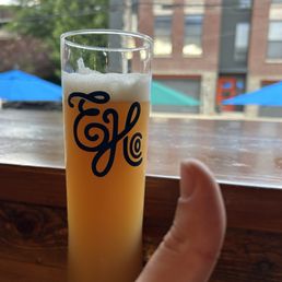 This is a beer beside my thumb (for scale)