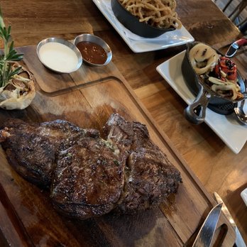 Prime One Eleven - Delmonico, fried onion straws, mixed veggies - Beer, Wine & Spirits Near Me - Trumbull, Connecticut