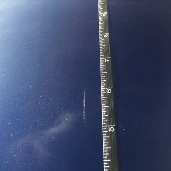 Tintworks - Scratch on the hood - Auto Detailing Near Me - San Jose, California Tintworks - Scratch on the hood - Auto Detailing Near Me - San Jose, California