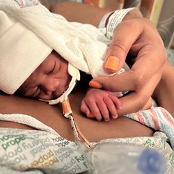 WellStar Cobb Hospital - Day-5 Postpartum:  This was the first day I held my baby - Cobb NICU 2023