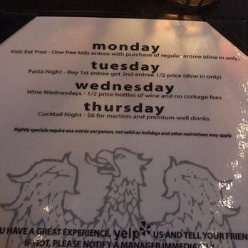 Roman Cucina - Daily specials!! - Italian Near Me - Fullerton, California Roman Cucina - Daily specials!! - Italian Near Me - Fullerton, California