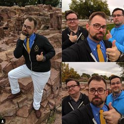 Rocksauce Studios - Our CEO, Director of Development & Director of UX visiting Sioux Falls during a recent client trip!