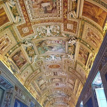 Musei Vaticani - Ceilings and maps all along the walls - Museums Near Me - Rome, RM
