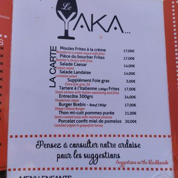 Le Yaka - Tapas Bars Near Me - Lacanau, 33