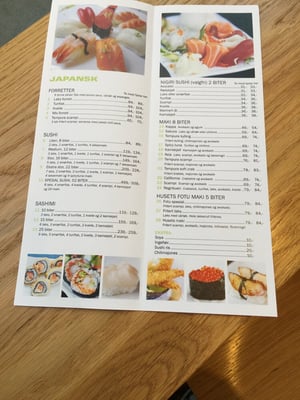 Menu photo 2 Sushi & Thaimat Oslo, 03