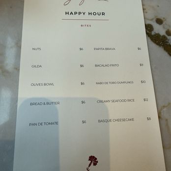 Josefina - Happy Hour Bites Menu - Spanish Near Me - Baltimore, Maryland Josefina - Happy Hour Bites Menu - Spanish Near Me - Baltimore, Maryland