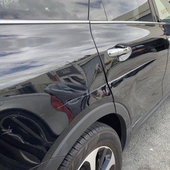Quality Collision Center - Before pic / side swipe damage - Body Shops Near Me - Chino, California