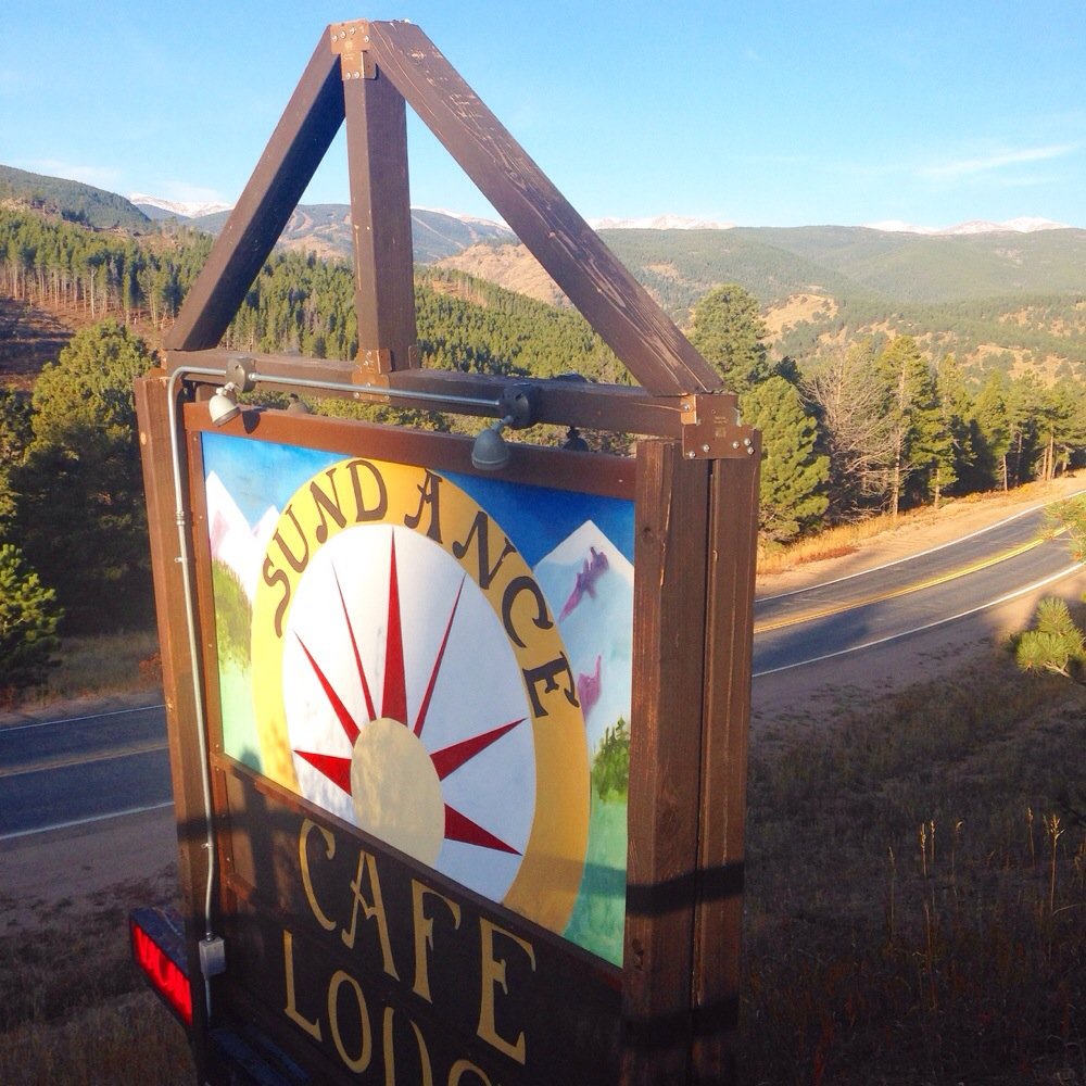 Sundance Lodge - View from lot in front of lodge - Hotels Near Me - Nederland, Colorado Sundance Lodge - View from lot in front of lodge - Hotels Near Me - Nederland, Colorado