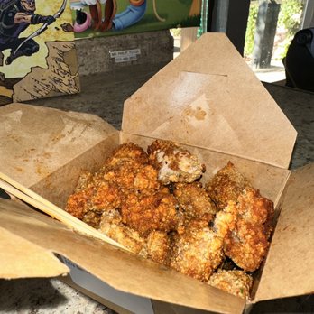Boba Queen - Popcorn Chicken & Coconut Delight!! So good! - Bubble Tea Near Me - Fremont, California Boba Queen - Popcorn Chicken & Coconut Delight!! So good! - Bubble Tea Near Me - Fremont, California