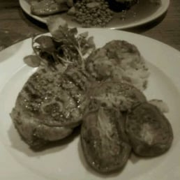 Lamb with roasted tomato and potatoes. Lamb with roasted tomato and potatoes.
