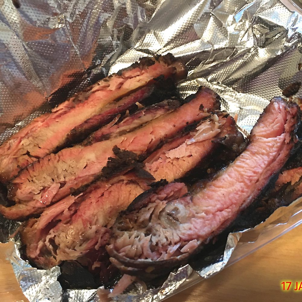 Smokey and tender fall-off-the-bone ribs.