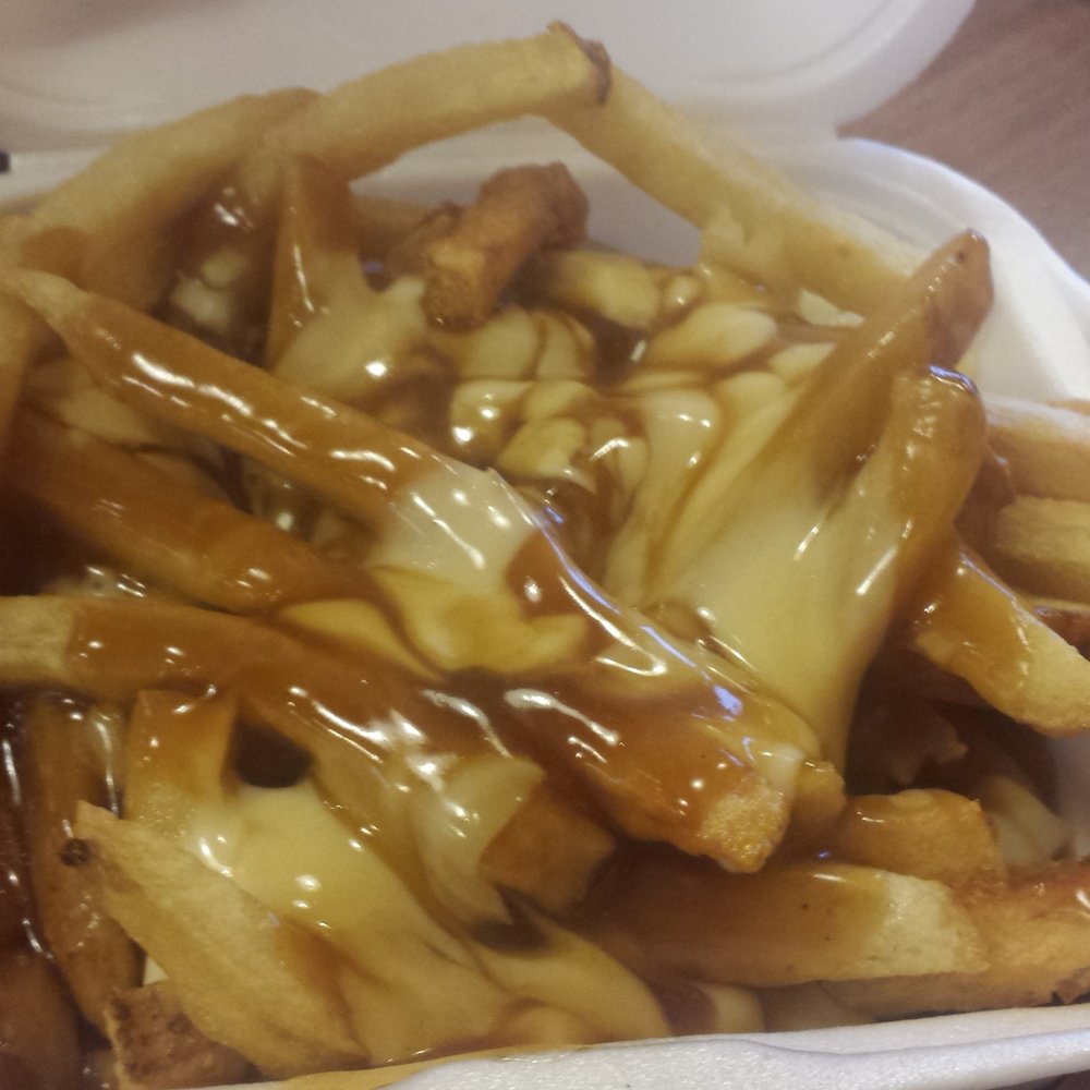 Fresh Burger - Poutine the cheese curds on the top melted but the ones lower did not. - Burgers Near Me - Richmond Hill, Ontario