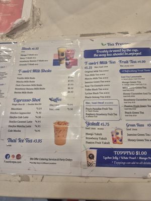 Menu photo 2 T-Swirl Crepe Brooklyn, NY Menu photo 2 T-Swirl Crepe Brooklyn, NY