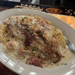 Redfish pasta Redfish pasta