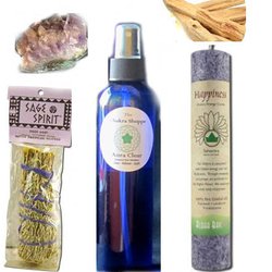 Products for Your Chakra Empowerment, Aura and Space Cleansing.