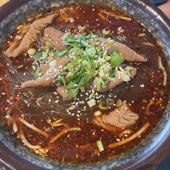 Miss Fu In Chengdu - Noodles in spicy soup - Chinese Near Me - Toronto, Ontario