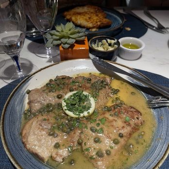Lago - This Scaloppina Di Vitello was sooo good! Wished I added like a thin spaghetti to go with it - Italian Near Me - Las Vegas, Nevada Lago - This Scaloppina Di Vitello was sooo good! Wished I added like a thin spaghetti to go with it - Italian Near Me - Las Vegas, Nevada
