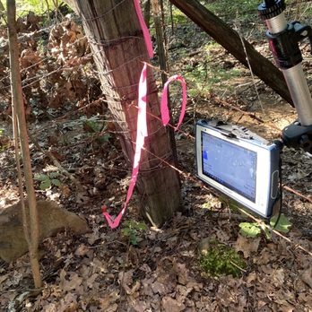 American Surveying - One of the corners and part of his equipment. - Land Surveying Near Me - Paducah, Kentucky American Surveying - One of the corners and part of his equipment. - Land Surveying Near Me - Paducah, Kentucky